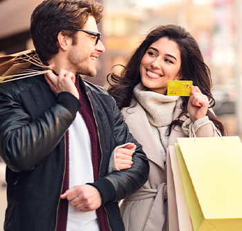 couple shopping together