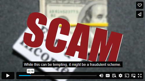 job scam video thumbnail