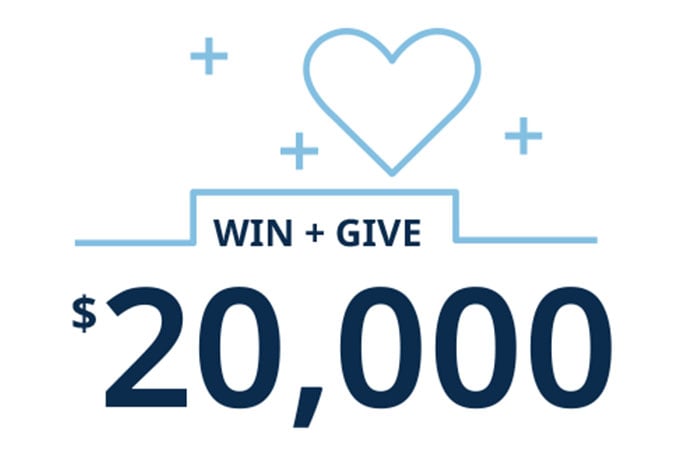 $20,000 sweepstakes logo