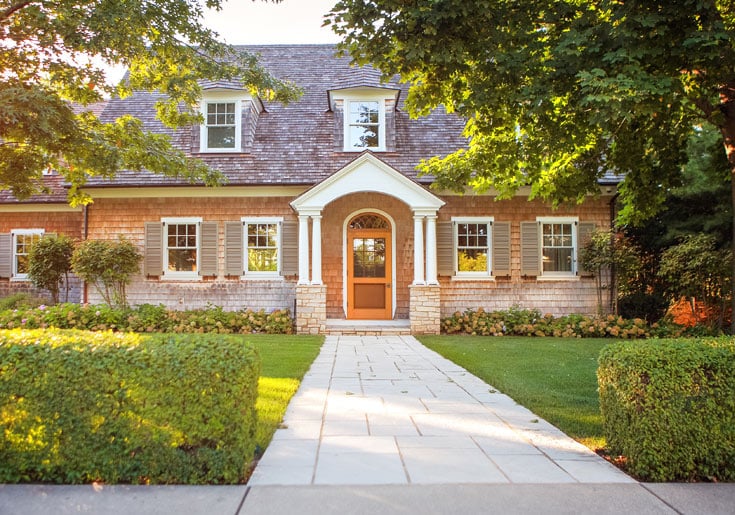 Front of a house